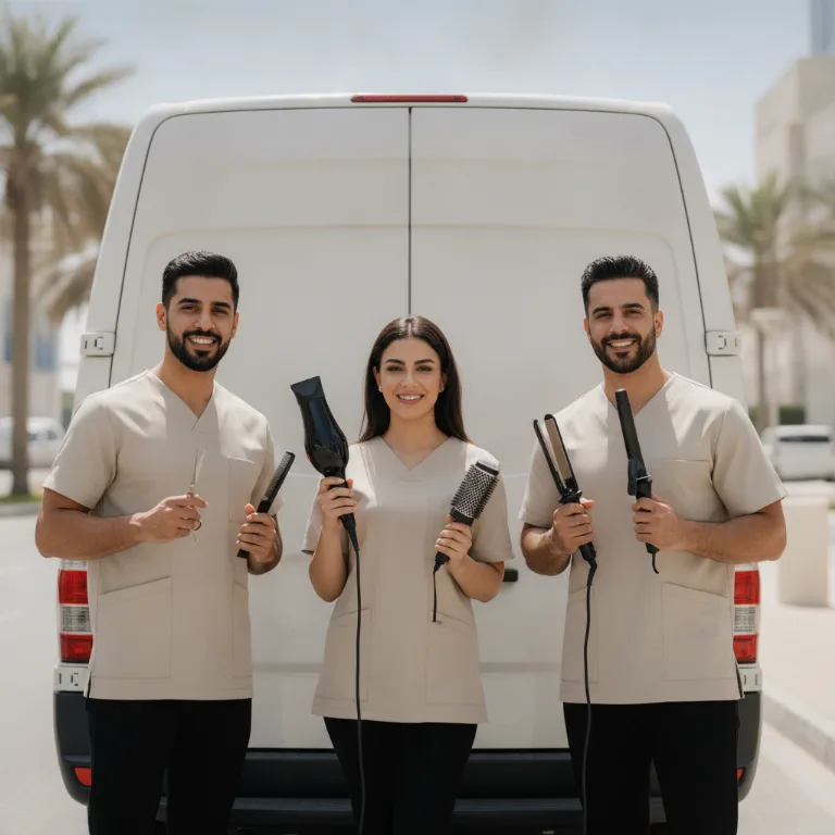 Luxury Hair Salon team in Jebel Ali